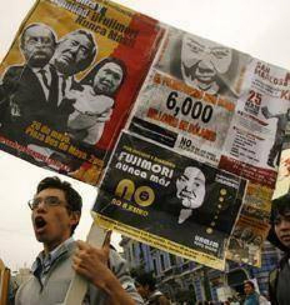 Nunca M�s para los cr�menes de Fujimori