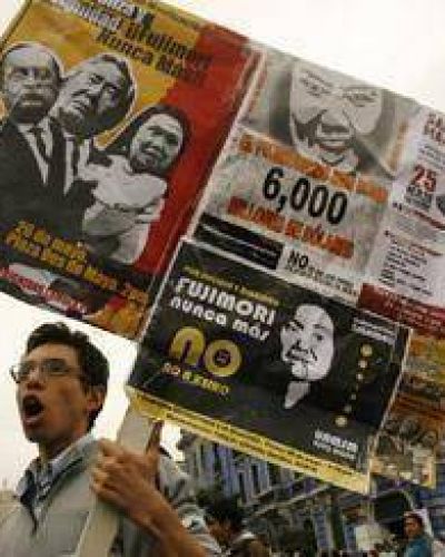Nunca M�s para los cr�menes de Fujimori