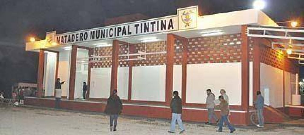 Tintina puso en funcionamiento su nuevo matadero municipal