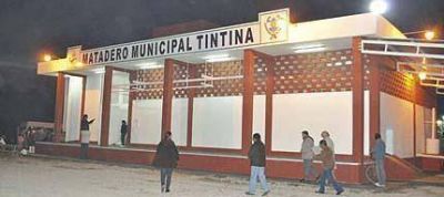 Tintina puso en funcionamiento su nuevo matadero municipal