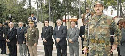 Unidades militares locales recordaron el 201� aniversario del Ej�rcito Argentino