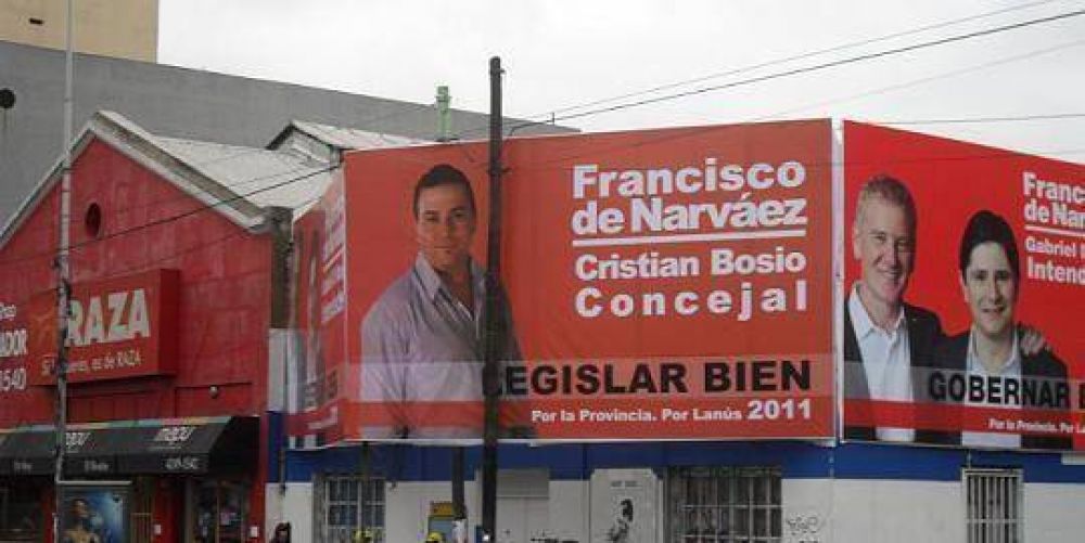 De Narv�ez gobernador y en Lan�s Gabriel Di Masi intendente