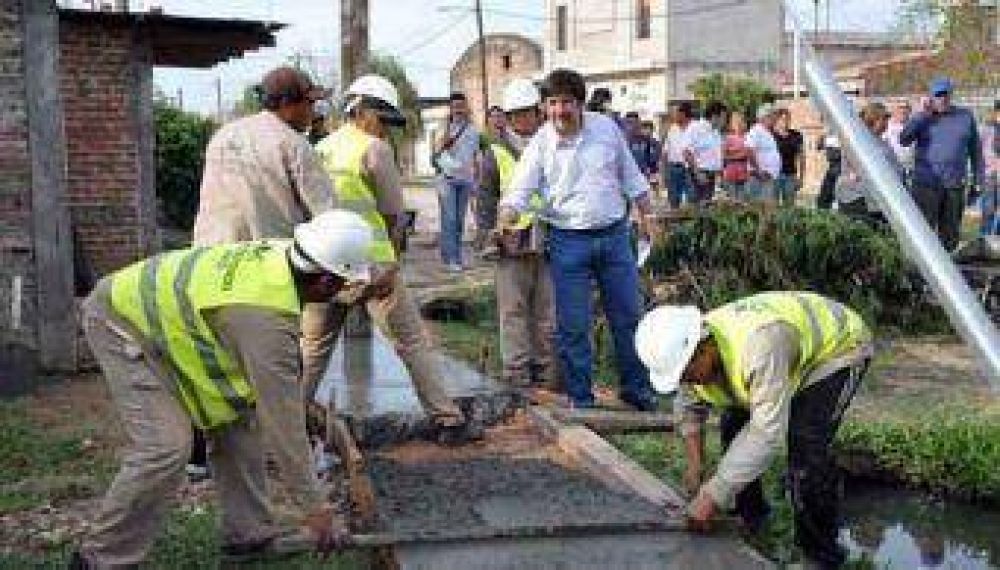 Sameep ultima detalles para la habilitaci�n de una nueva red cloacal