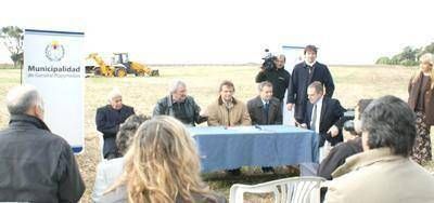 El municipio tom� posesi�n del predio para instalar la futura planta de efluentes