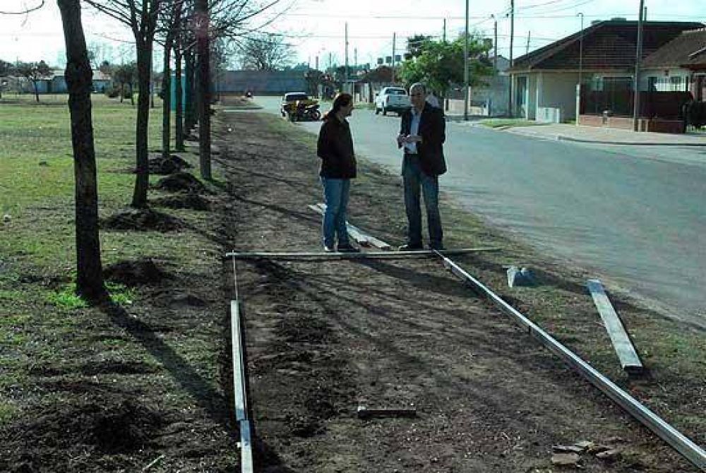 Mejoras en plazas del Servicio Territorial N� 4