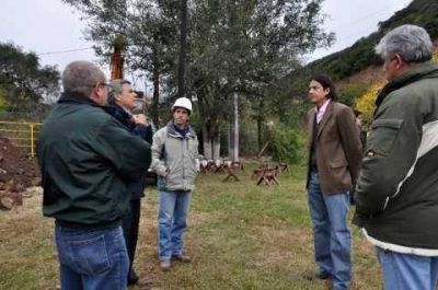 El ministro de Finanzas Carlos  Parodi supervis� obras en la capital