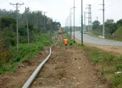 Con el gasoducto Lagunilla se proveer� gas a vecinos de la zona de El Huaico