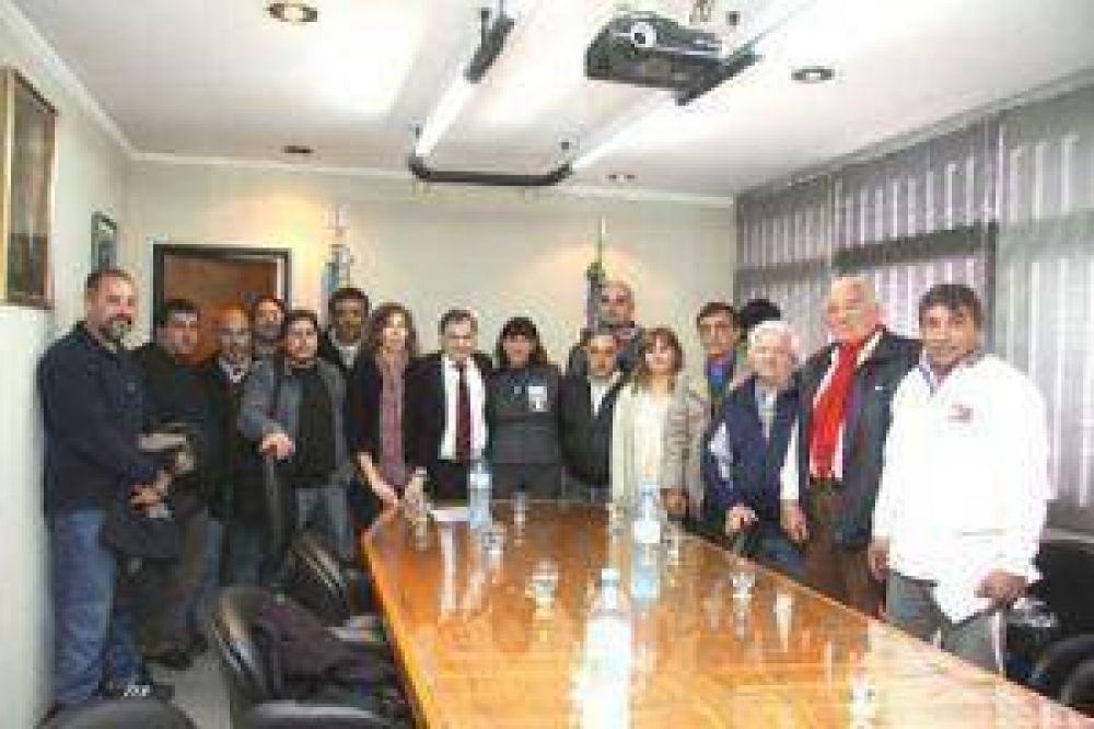 Tras a�os de desencuentros, la CTA local se aline� al gobierno municipal de Julio Pereyra
