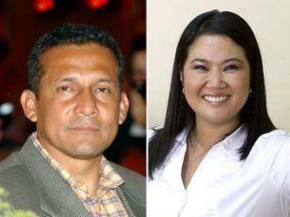 Per�: Humala y Keiko empatan a s�lo siete d�as del balotaje