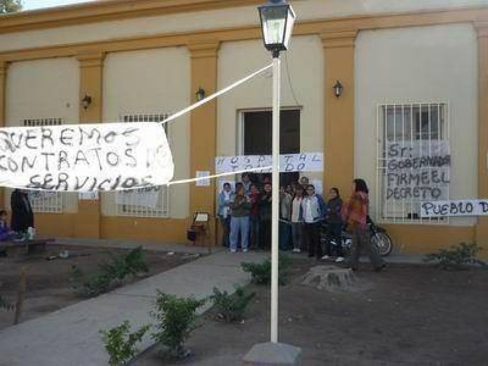 Sigue la protesta de los trabajadores de Las Chacras