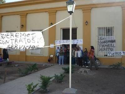 Sigue la protesta de los trabajadores de Las Chacras