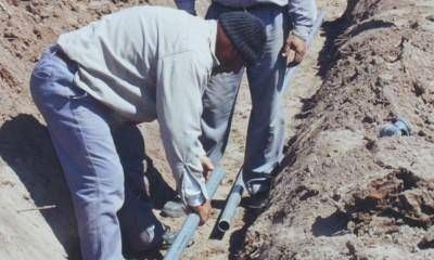 Instalan m�s de 300 km de redes de agua potable en Lavalle