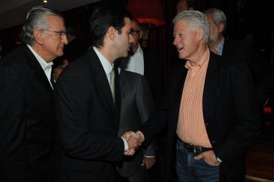 Encuentro de Urtubey con Clinton