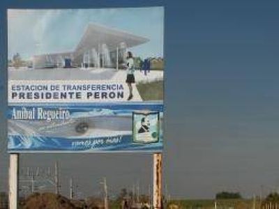 Presidente Per�n: Comenz� obra de Estaci�n de Transferencia para pasajeros