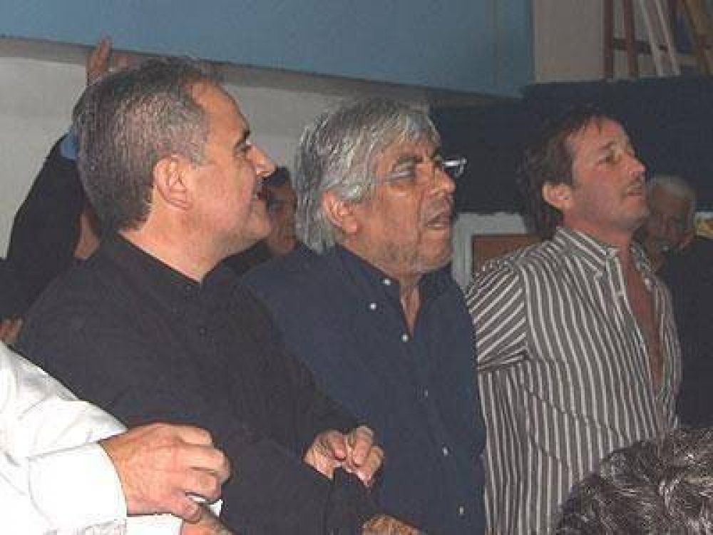 Moyano lanz� la Corriente Sindical Peronista con un respaldo a Cristina y Scioli