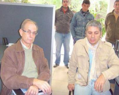 Kerz, compa�ero de f�rmula de Busti, en la ciudad
