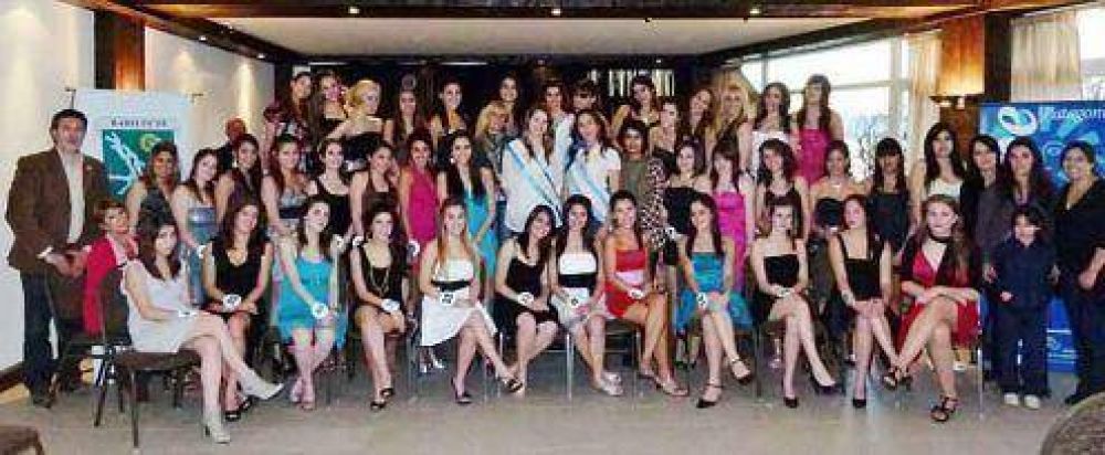  Eligieron a las 13 candidatas a reina de la Fiesta Nacional de la Nieve