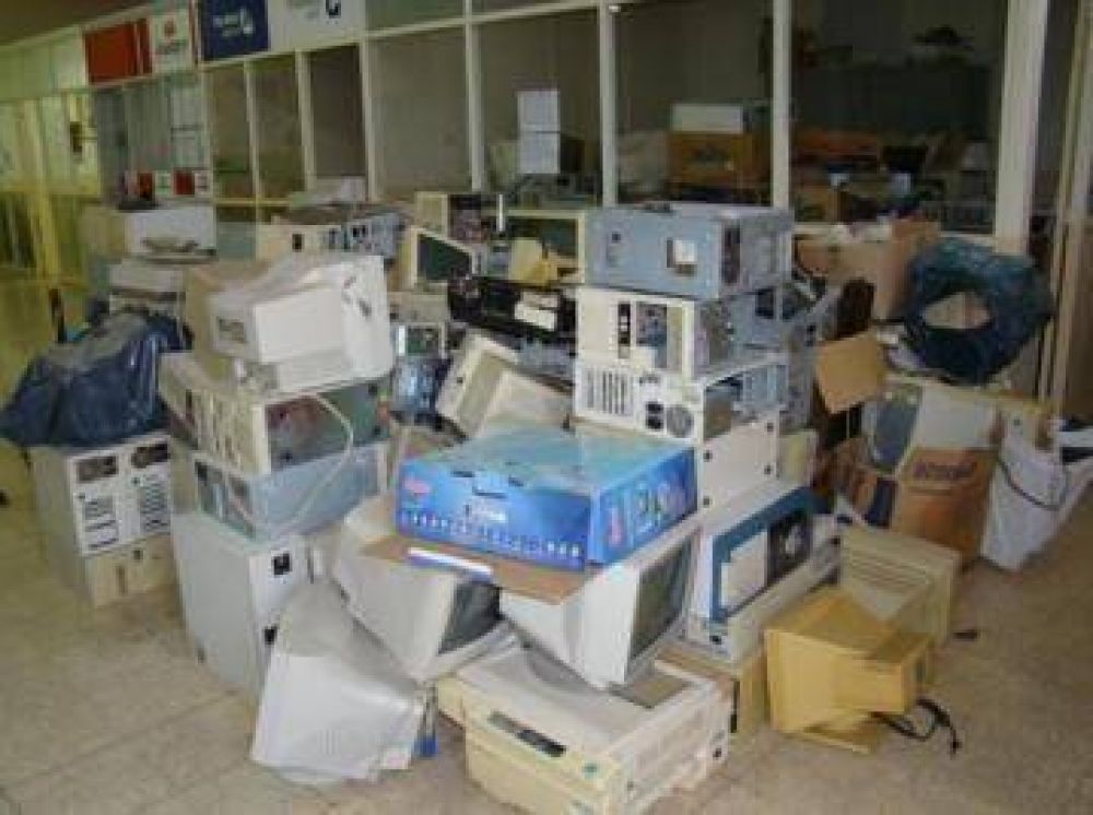 Eval�an como positiva la campa�a de reciclado electr�nico