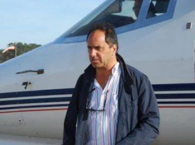 Se reinaugura la plaza San Mart�n con la presencia de Scioli