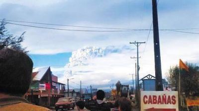 La Patagonia est� aislada por ceniza volc�nica