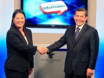 C�mo ser� el ballotage entre Ollanta y Keiko en Per�