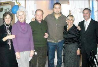 SAN MART�N - DANIEL IVOSKUS VISIT� EL "CENTRO DE JUBILADOS Y PENSIONADOS SAN ANDR�S" 