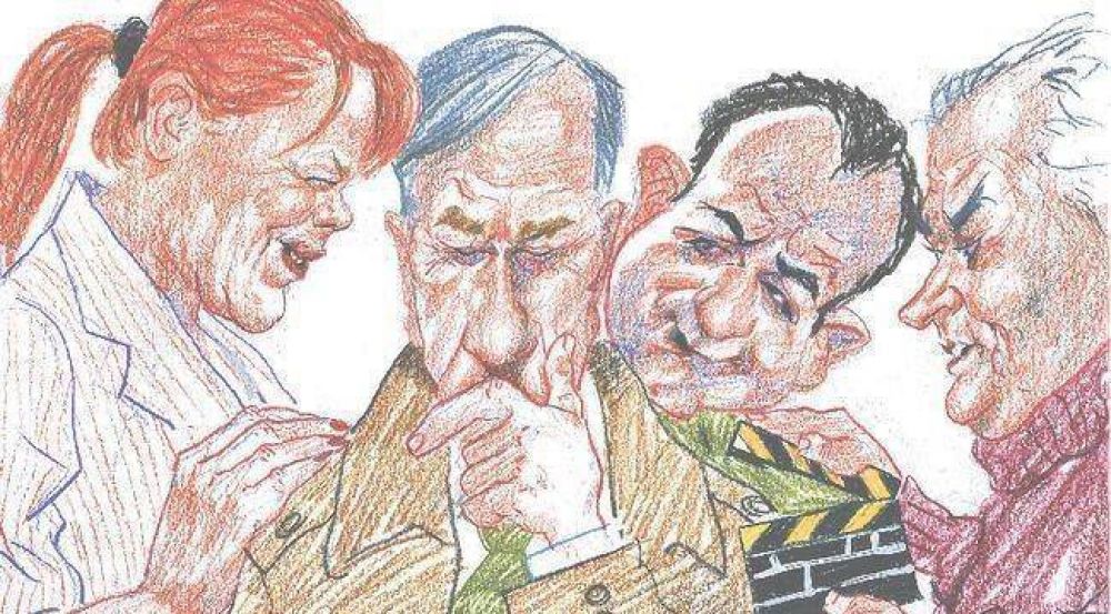 Mientras decide, Binner se saca la foto con Stolbizer, Solanas y Juez
