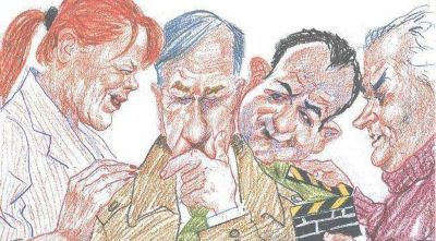 Mientras decide, Binner se saca la foto con Stolbizer, Solanas y Juez