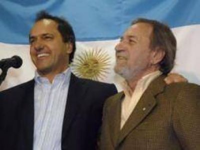 Scioli consultar� con Balestrini por su compa�ero de f�rmula para la reelecci�n 