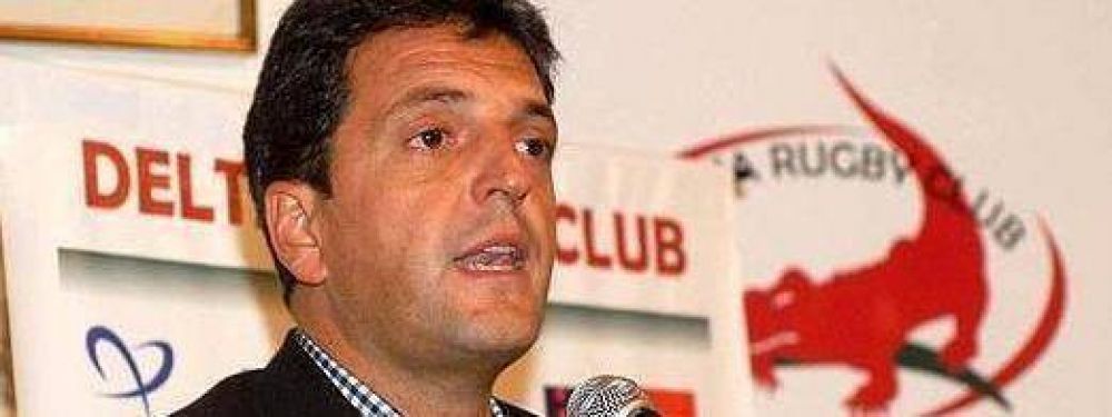 Massa admiti� que pens� competir con Scioli y se lanz� a su "reelecci�n"