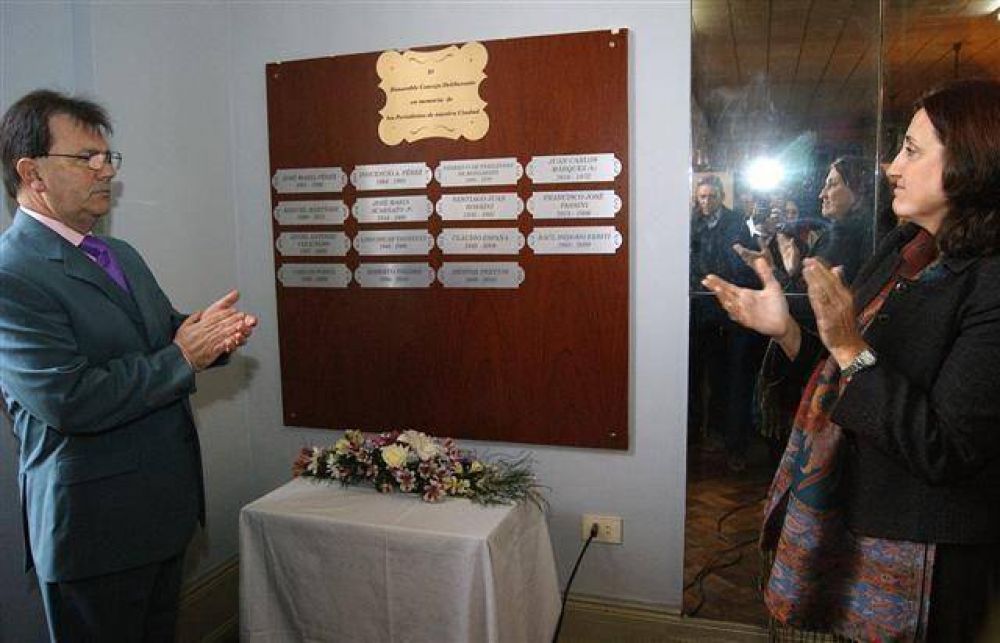 GRACIELA ROSSO PARTICIP� DEL HOMENAJE A LOS PERIODISTAS EN EL CONCEJO DELIBERANTE