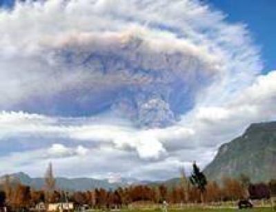 Las cenizas volc�nicas en el cielo sanluise�o