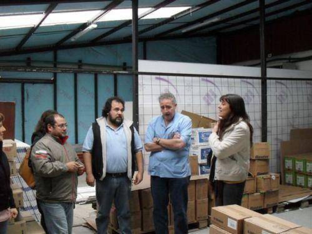 Gobierno inaugur� dep�sito en el hospital regional R�o Grande