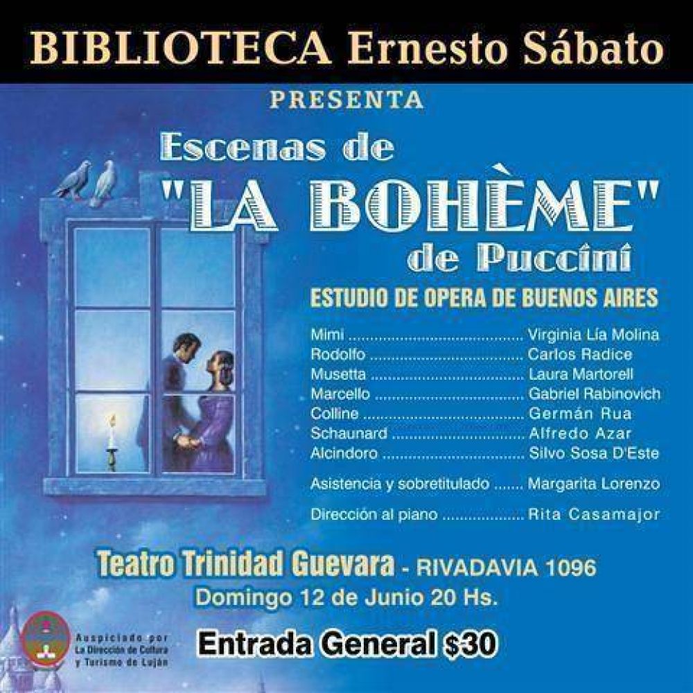 LUJN - FRAGMENTOS DE LA BOHEME EN EL TRINIDAD GUEVARA
