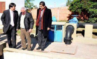 Inauguran obras que permitir�n eliminar las lagunas de oxidaci�n 