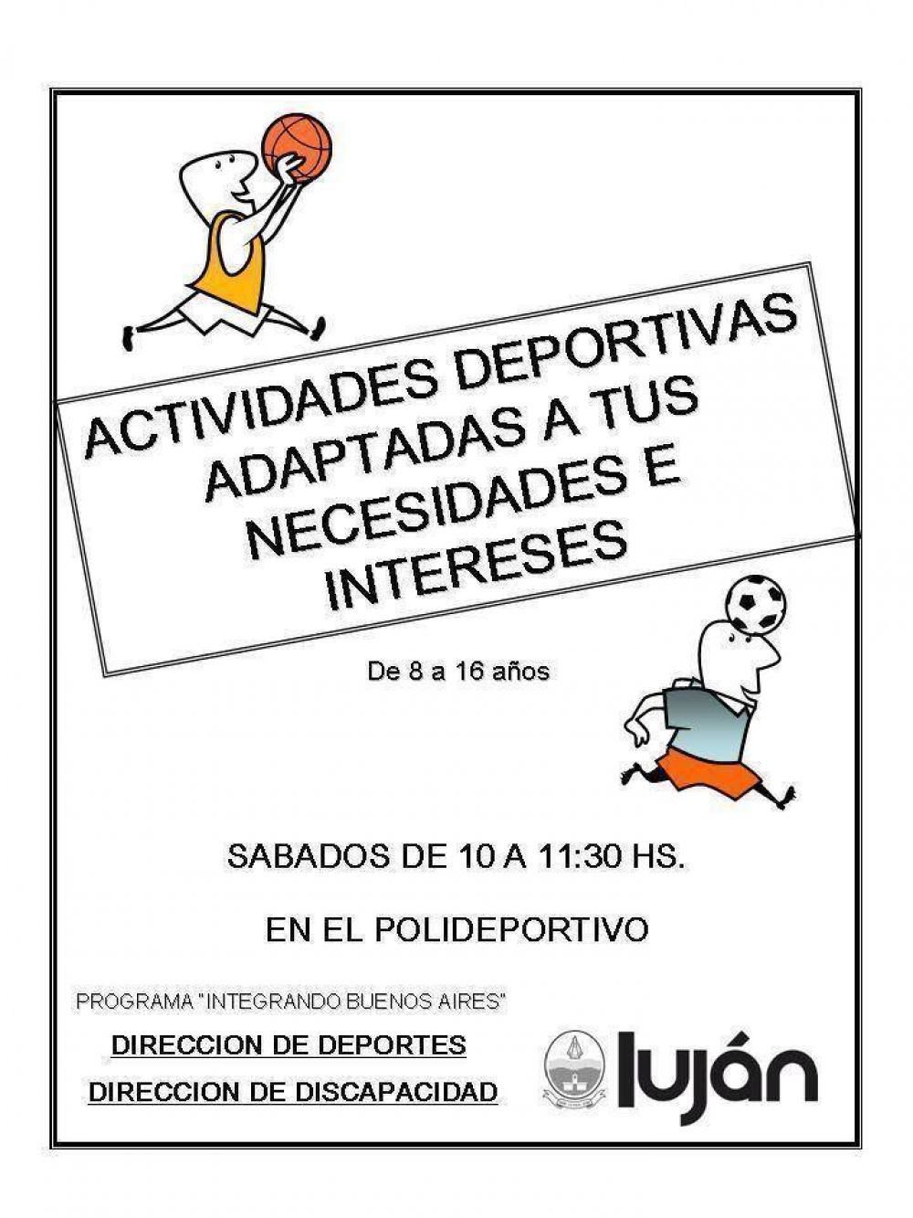 luj�n - ACTIVIDADES DEPORTIVAS INTEGRADORAS EN EL POLIDEPORTIVO
