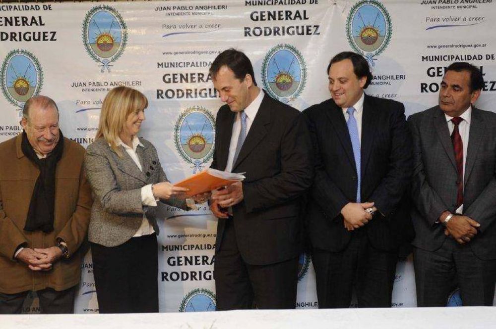 Producci�n industrial para el municipio de General Rodr�guez