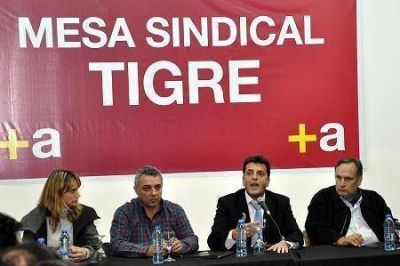 Mesa sindical en el PJ de Tigre