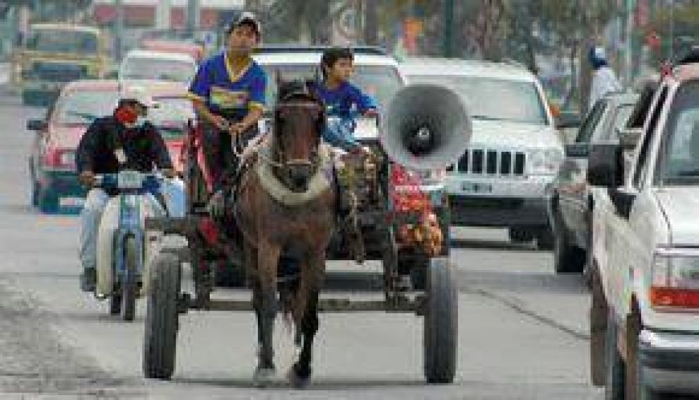 SE CONTROLAR� EN LA CAPITAL A LOS CARROS TRACCIONADOS POR ANIMALES