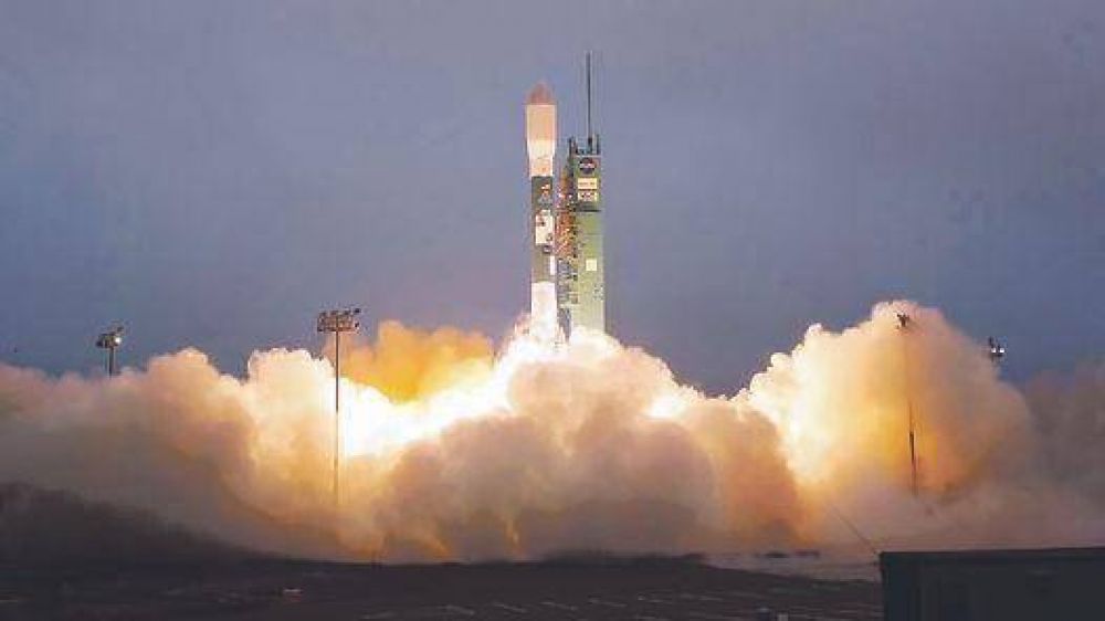 Fue un �xito el lanzamiento del sat�lite argentino SAC-D