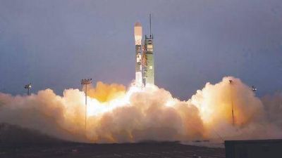 Fue un �xito el lanzamiento del sat�lite argentino SAC-D