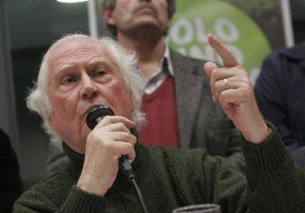 Pino present� su plataforma y sue�a con llegar al ballotage