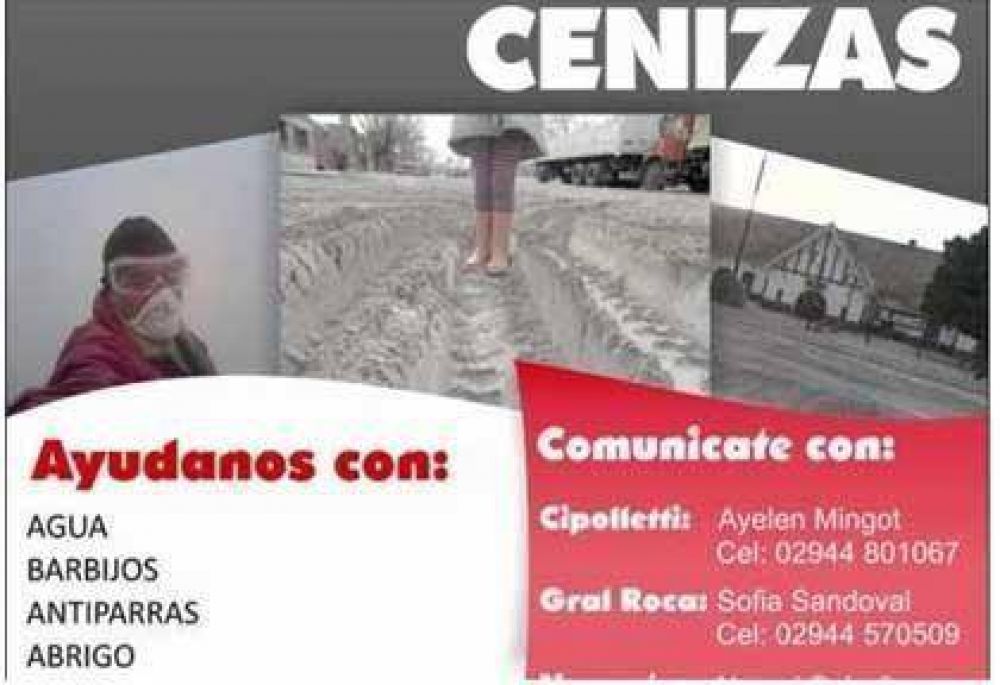 Colecta y cadena solidaria por Jacobacci