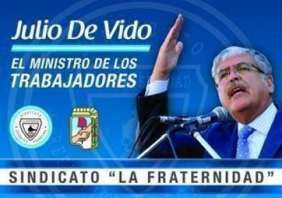La CGT apoya a De Vido y se mete en la interna del Gabinete