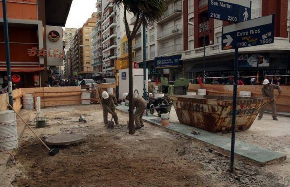Comerciantes de la peatonal opinaron sobre su remodelaci�n