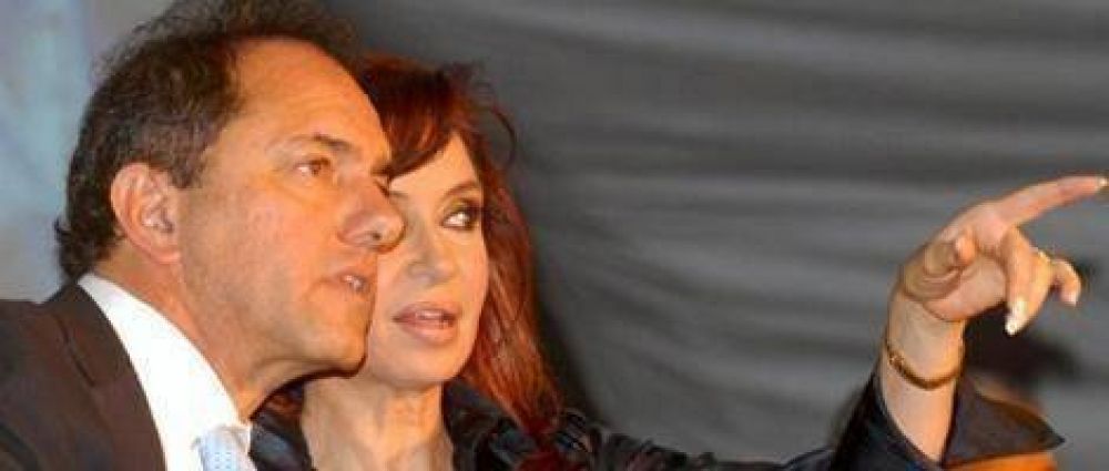 Cristina mide 10 puntos m�s que Scioli en la Provincia