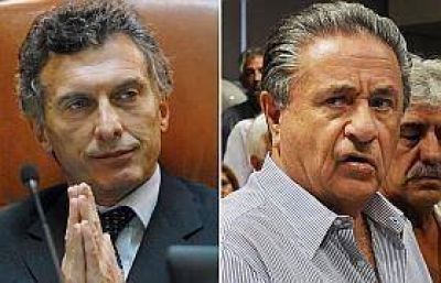 Naufraga acuerdo entre Duhalde y Macri para la Provincia Mauricio Macri y Eduardo Duhalde.