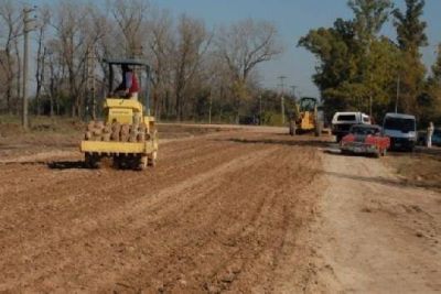 Comienzan las obras en la ruta que unir� Presidente Per�n, Echeverr�a y Brown