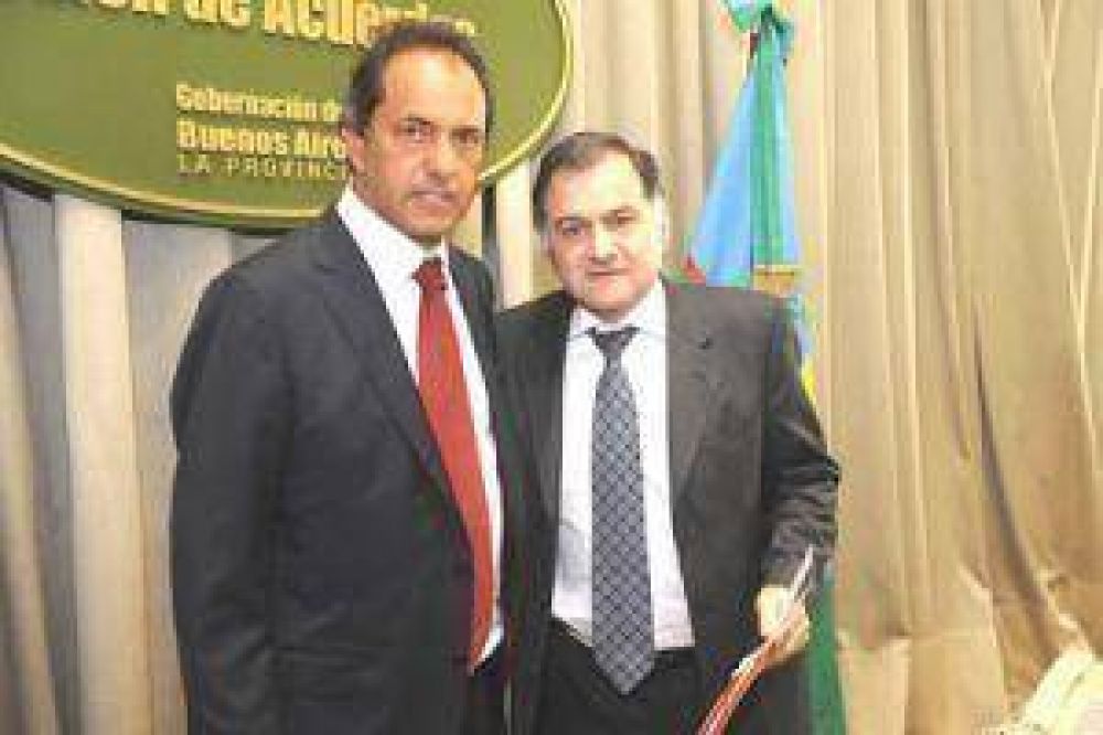 Pereyra: �Voy a acompa�ar a Scioli desde la Municipalidad de Varela�