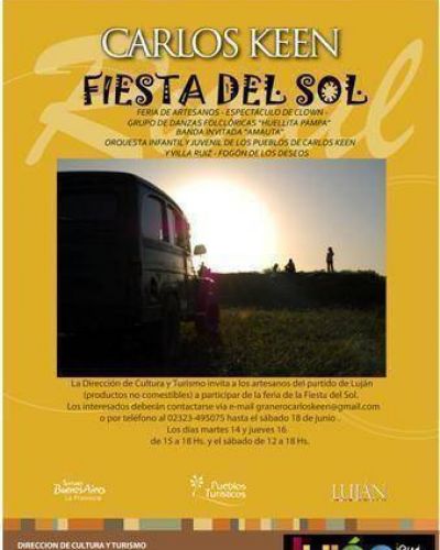 LUJ�N - �FIESTA DEL SOL� EN CARLOS KEEN